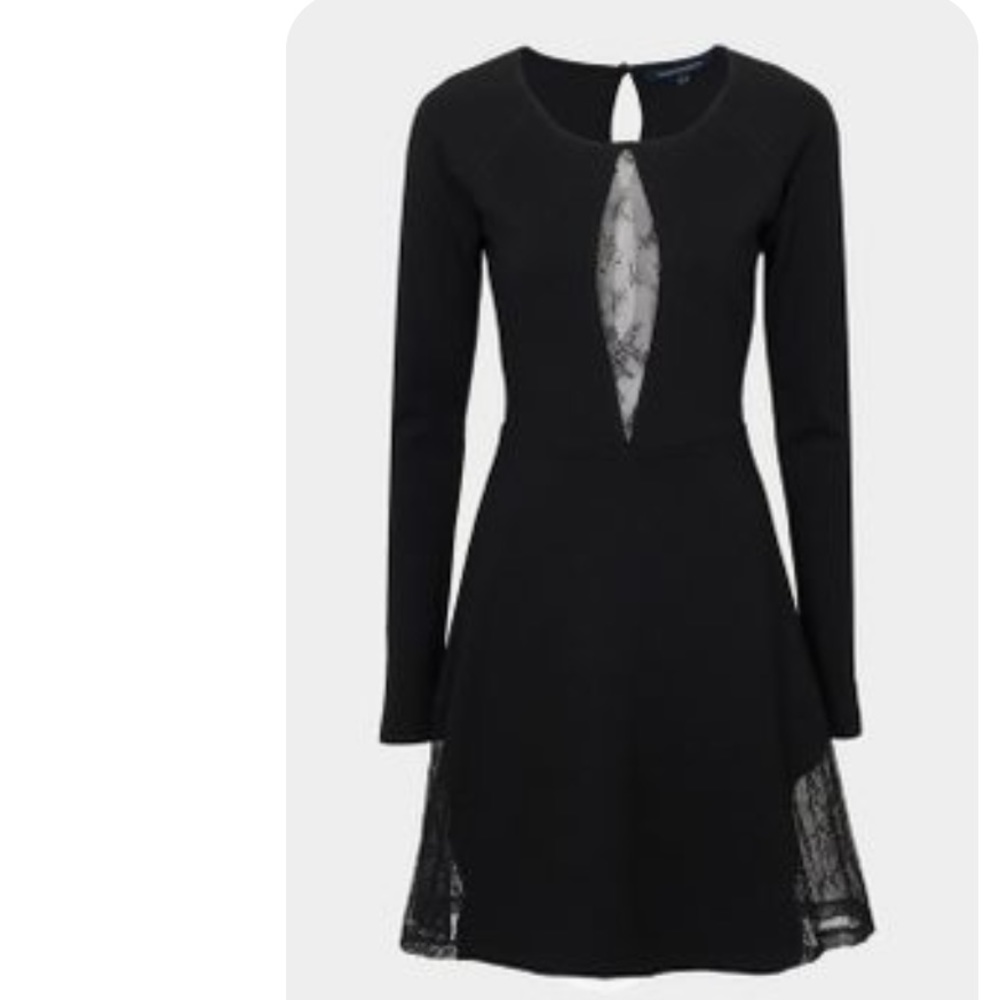 SALE! NWT French Connection Dress w/ Lace (sz 6)